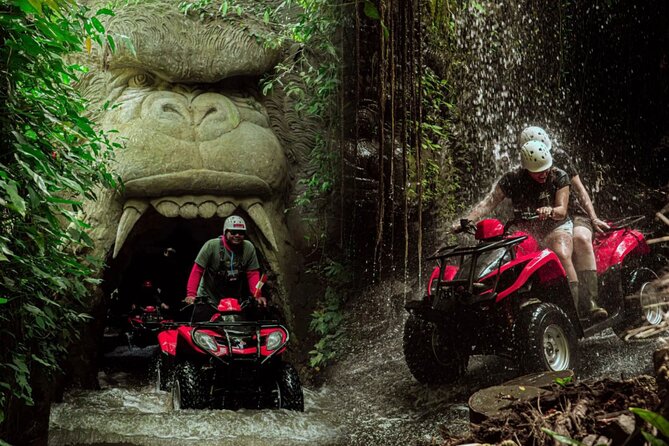 Ubud Bali ATV Quad Bike Legong Temple cave with Lunch and Pool - What the ATV section feels like