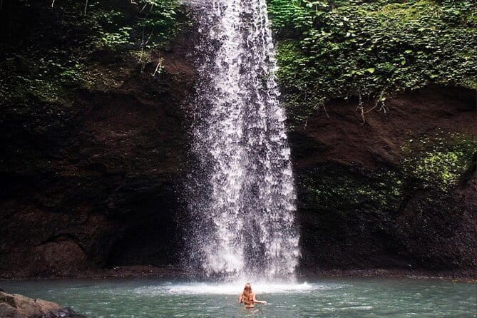Ubud Full Day - Monkey Forest, Rice Terrace and Waterfalls Tour - Tibumana Waterfall gives the day a calmer pause