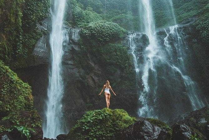 Ubud Hidden Gems Waterfall, Temple and Rice Terraces Private Tour - Tukad Cepung has the most unusual setting