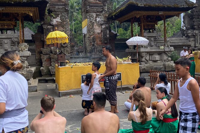 Ubud Private Tour: Monkey Forest, Rice Terrace, Temple, Waterfall - Reading the curves of Tegalalang Rice Terrace
