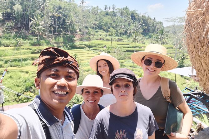 Ubud Village, Tegalalang Rice Terrace Swing, Tirta Empul Temple and Waterfafall - Campuhan Ridge and the Story of Ubud’s Beginning