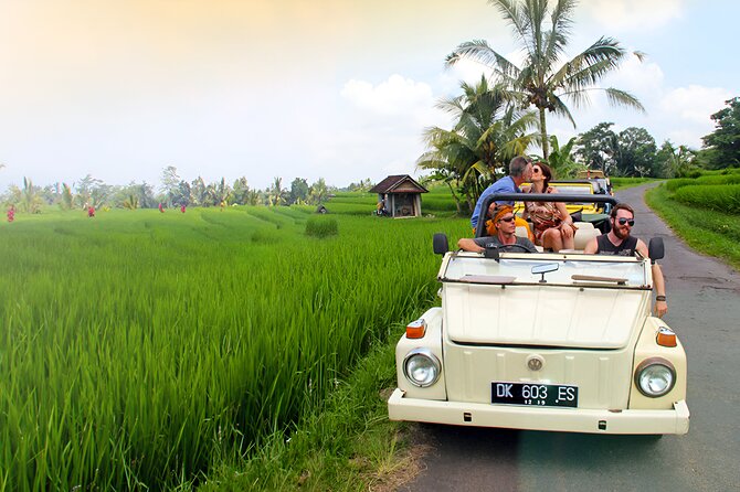 Ubud VW Safari Bali Tour - Volkswagen Classic Car Trip - Ubud Palace and Art Market are a convenient pair