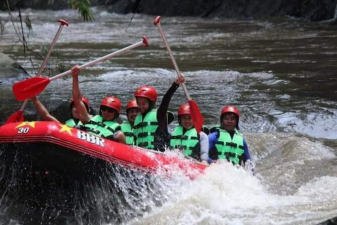 Ubud White Water Rafting on the Ayung River with Pickup & Lunch - Safety briefing and boat setup