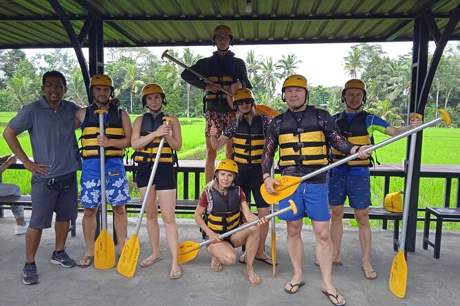 Ubud White Water Rafting on the Ayung River with Pickup & Lunch - Shower, changing time, and the buffet lunch