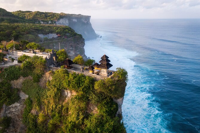 Uluwatu Temple, Beaches and Southern Bali Tour - Pandawa Beach and its carved limestone entrance