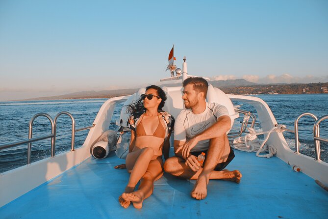 VIP Private Boat to Nusa Penida: Snorkeling with Mantas + Land Tour Adventure - Crystal Bay, swimming, and west-coast scenery
