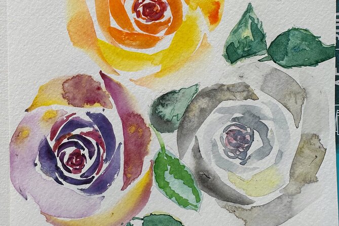 Watercolor & Wellness : A Healing Art Therapy Experience - The first 10 to 15 minutes: getting comfortable with watercolor