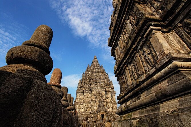 Yogyakarta: Borobudur Temple Climb Up and Prambanan Temple Tour - Sewu Temple adds a quieter final stop